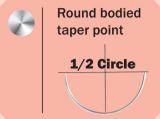 Surgicryl Monofast Taper Point 1/2 Circle